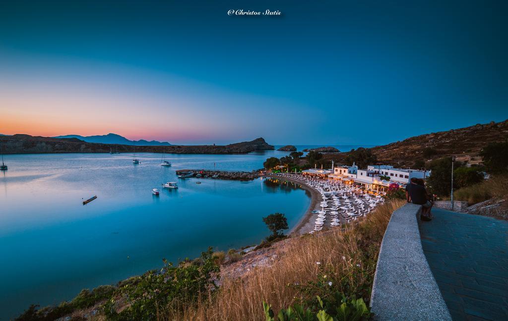 Lindos Shore Boutique Villa With Sea View Exteriér fotografie