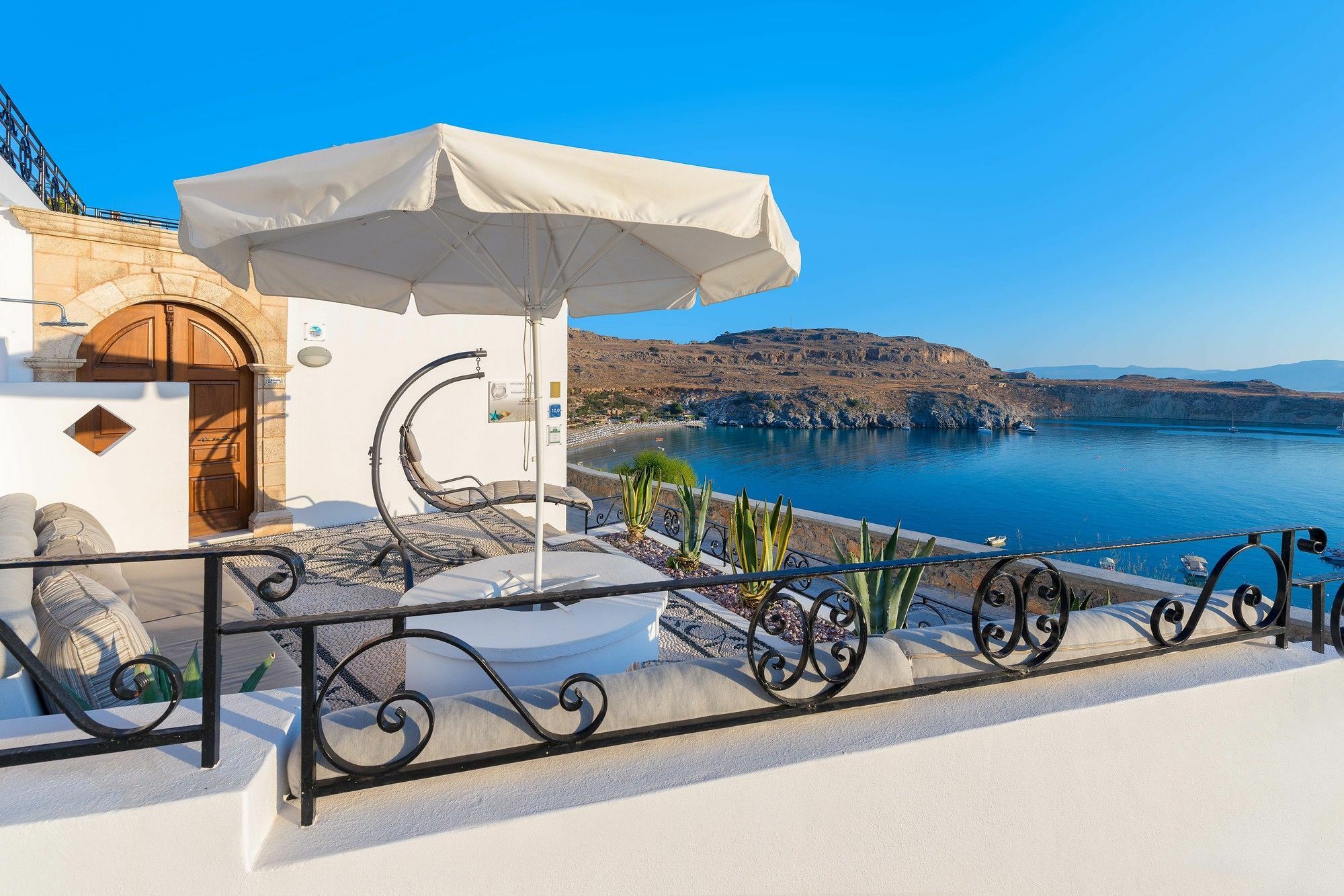 Lindos Shore Boutique Villa With Sea View Exteriér fotografie