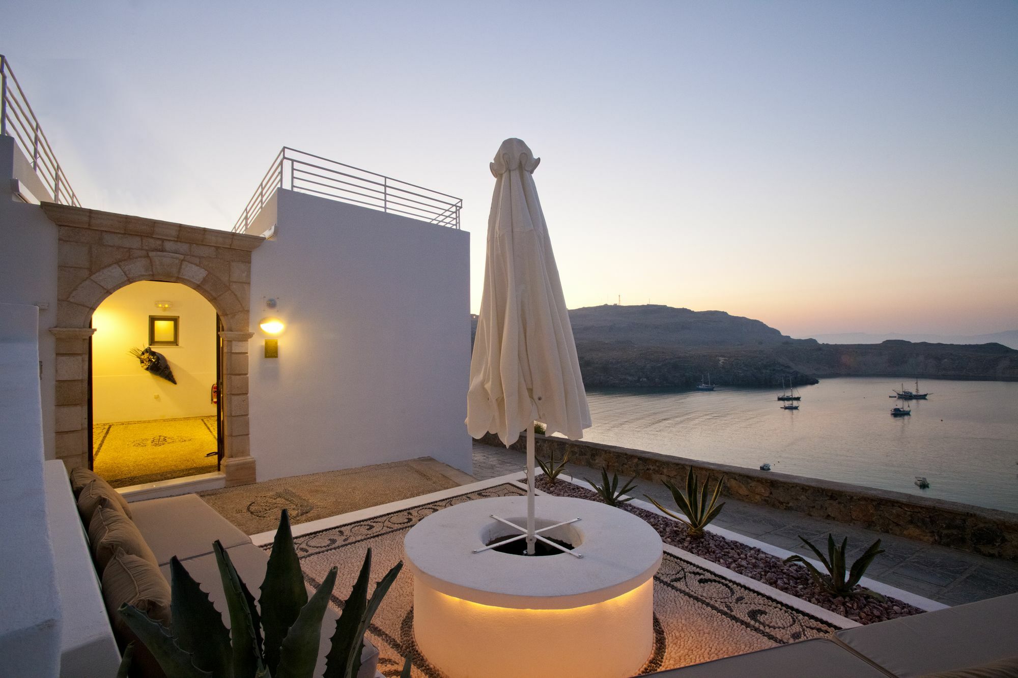 Lindos Shore Boutique Villa With Sea View Exteriér fotografie